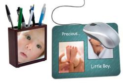 Office desk items can personalized for dad or mom